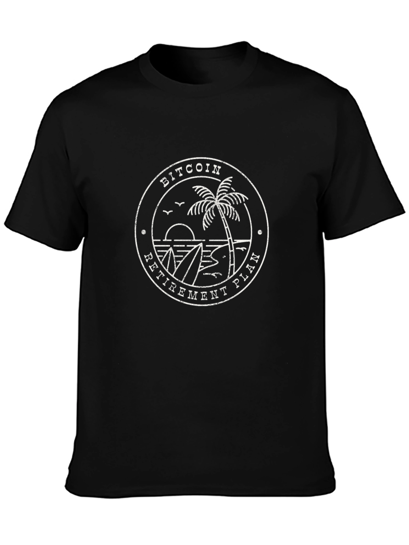 Bitcoin Retirement Plan Graphic Tee