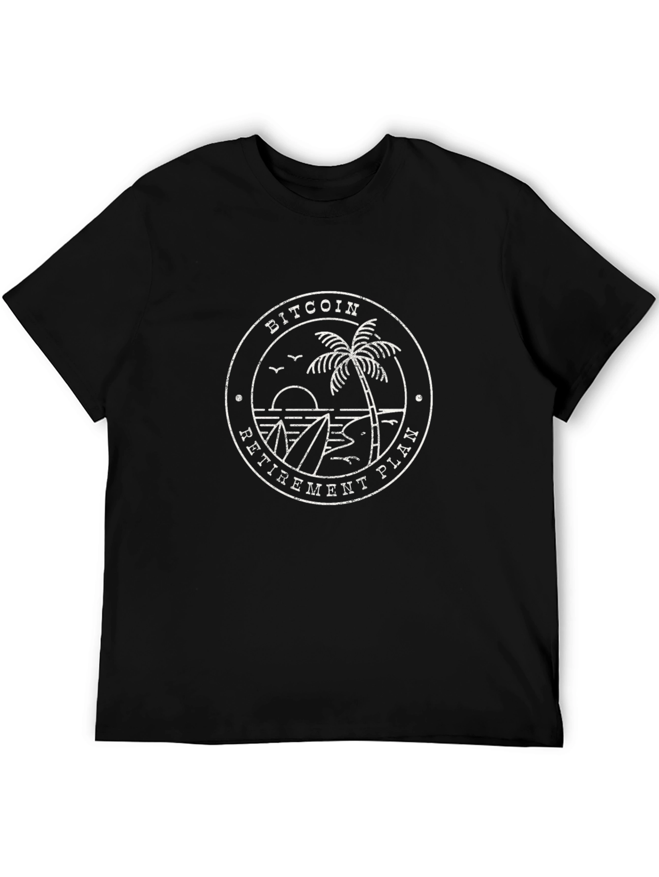 Bitcoin Retirement Plan Graphic Tee