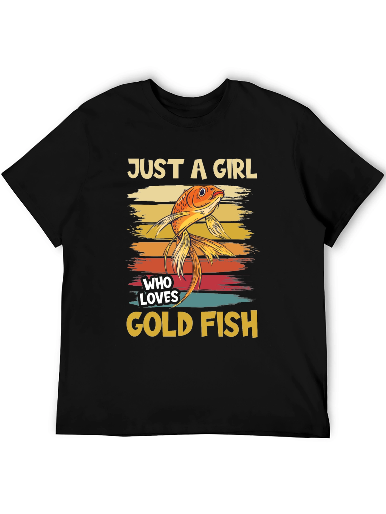 Just A Girl Who Loves Goldfish T-Shirt