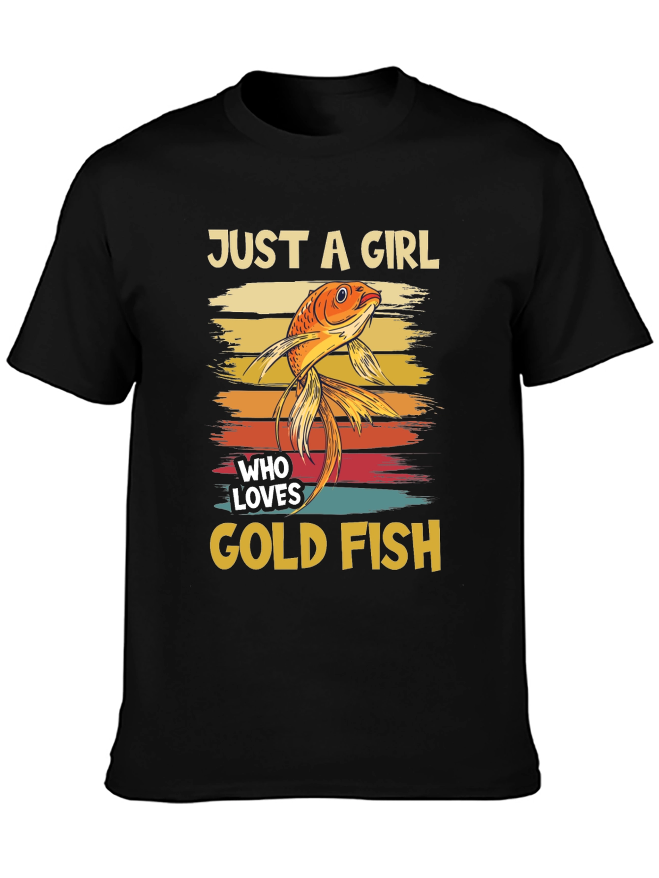Just A Girl Who Loves Goldfish T-Shirt