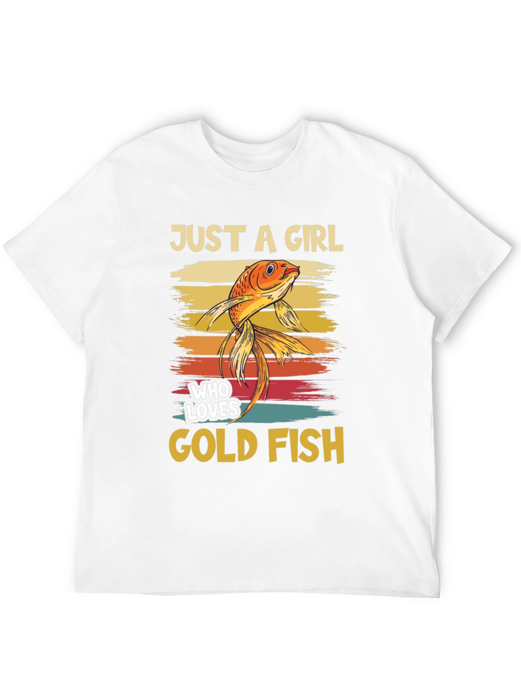 Just A Girl Who Loves Goldfish T-Shirt