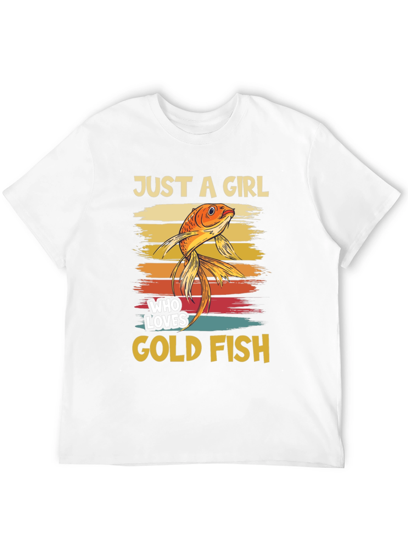Just A Girl Who Loves Goldfish T-Shirt