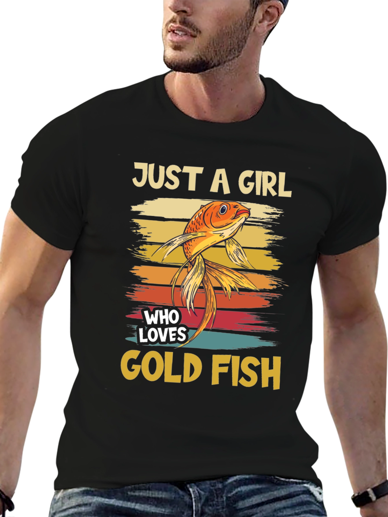 Just A Girl Who Loves Goldfish T-Shirt