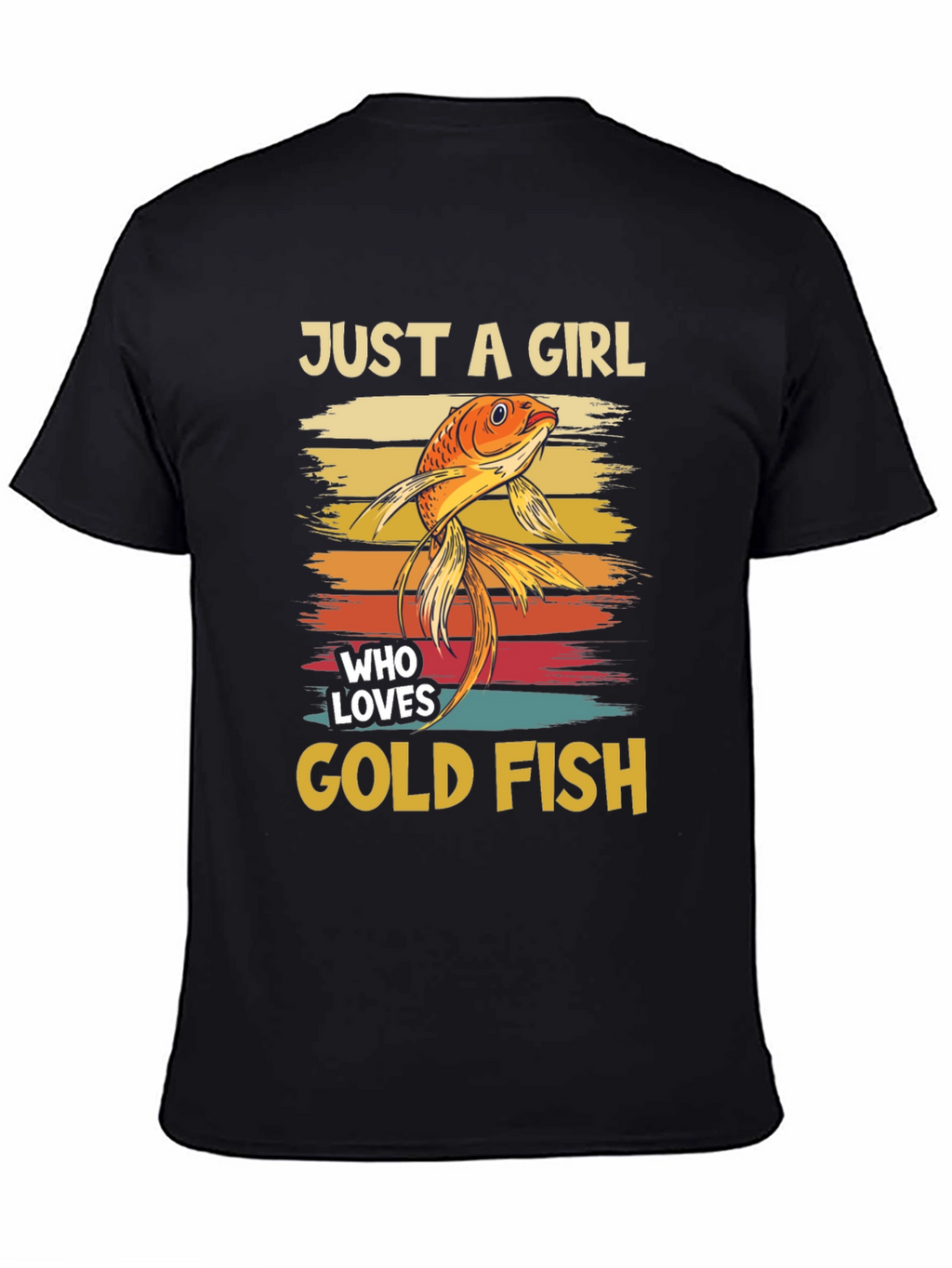 Just A Girl Who Loves Goldfish T-Shirt