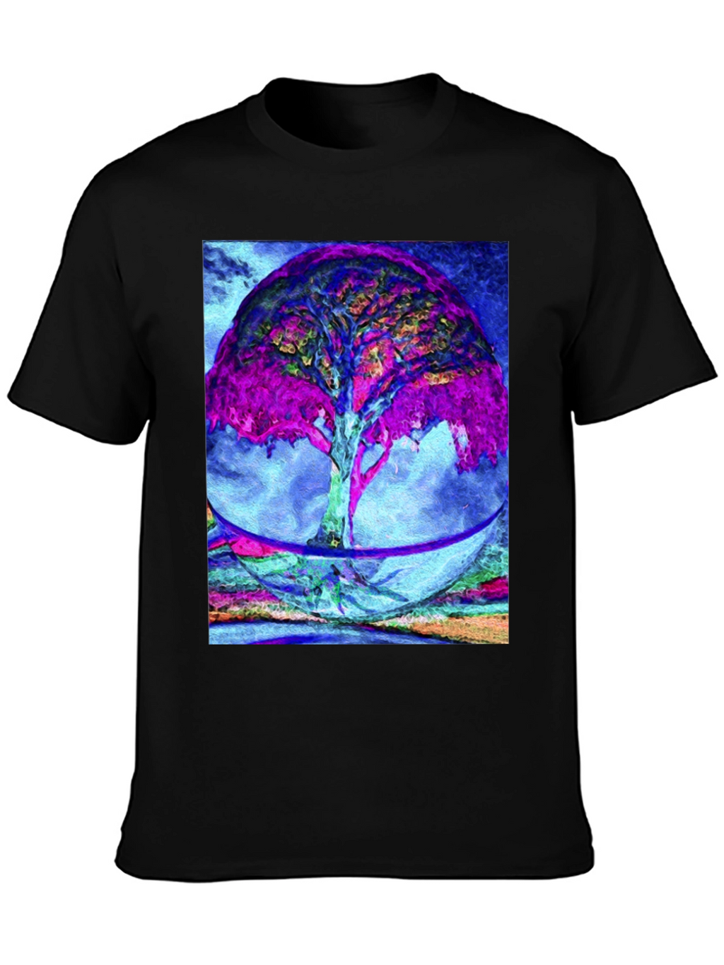 Abstract Tree Graphic Tee