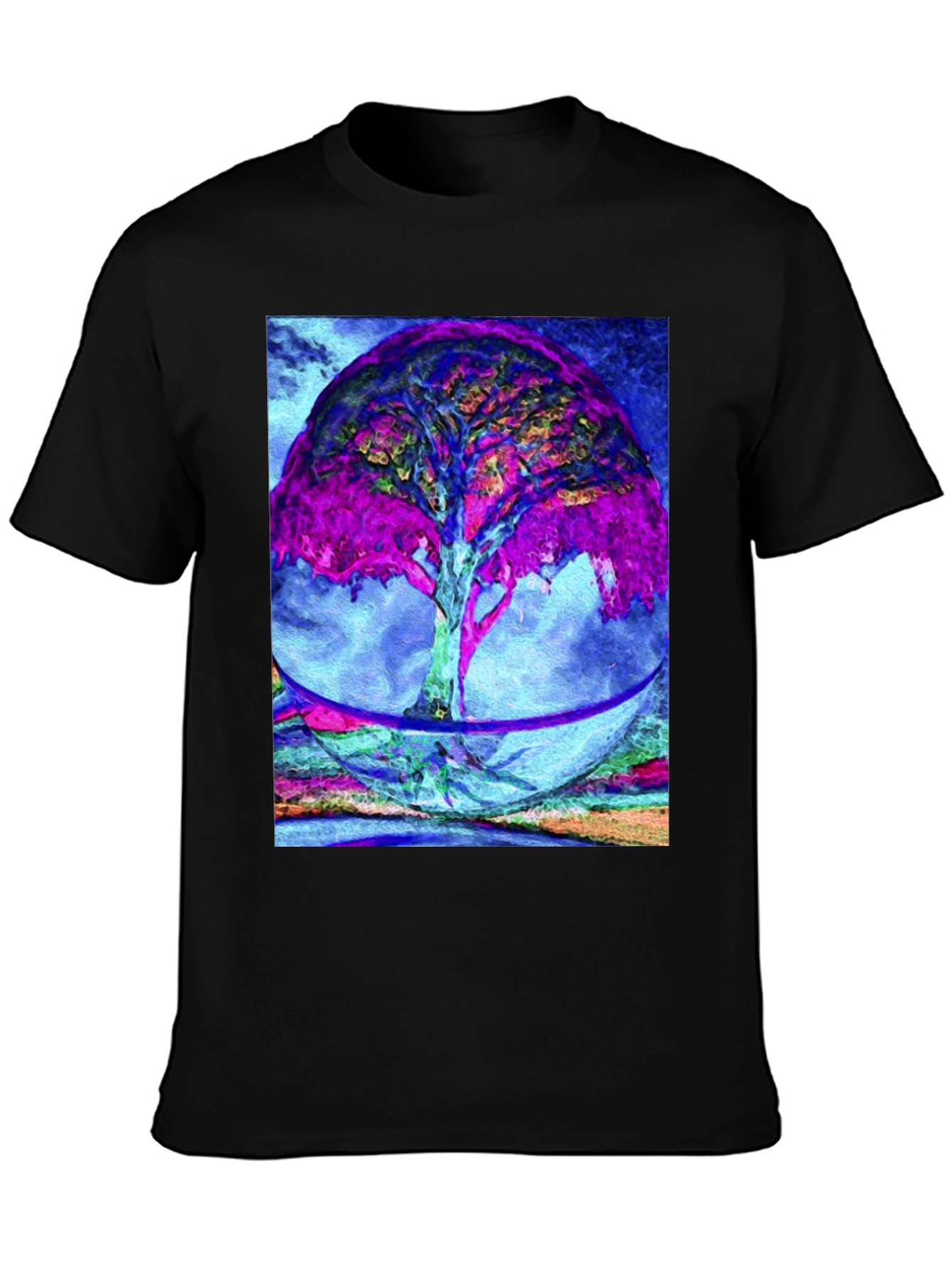 Abstract Tree Graphic Tee
