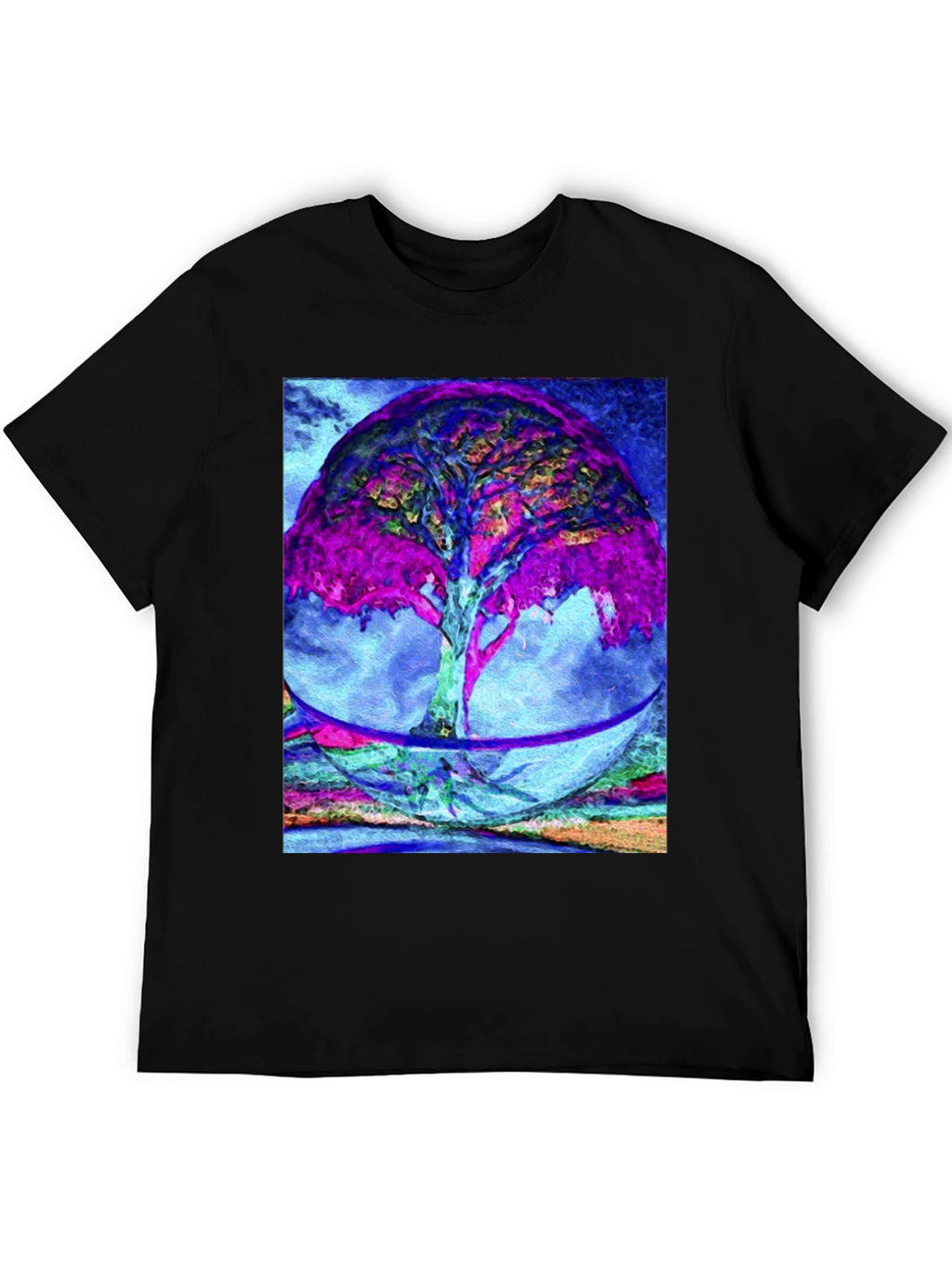 Abstract Tree Graphic Tee