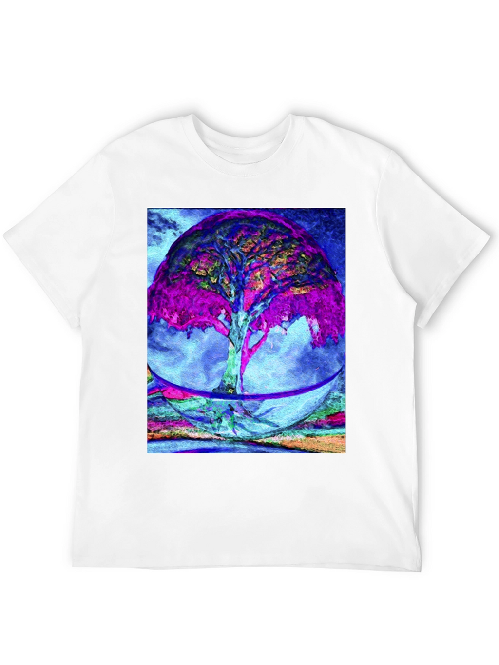 Abstract Tree Graphic Tee
