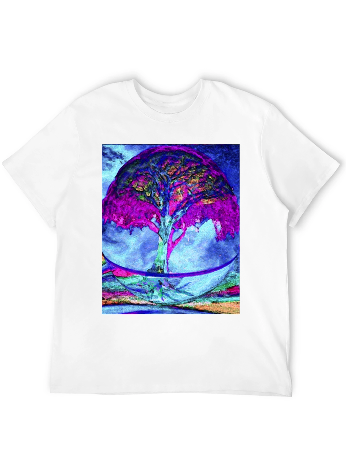 Abstract Tree Graphic Tee