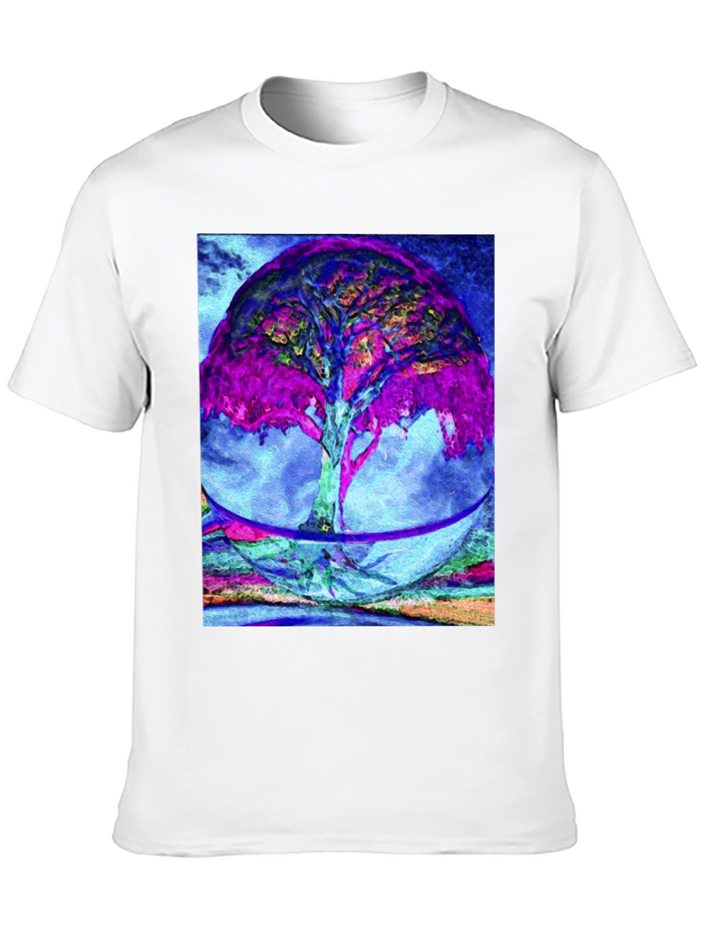 Abstract Tree Graphic Tee
