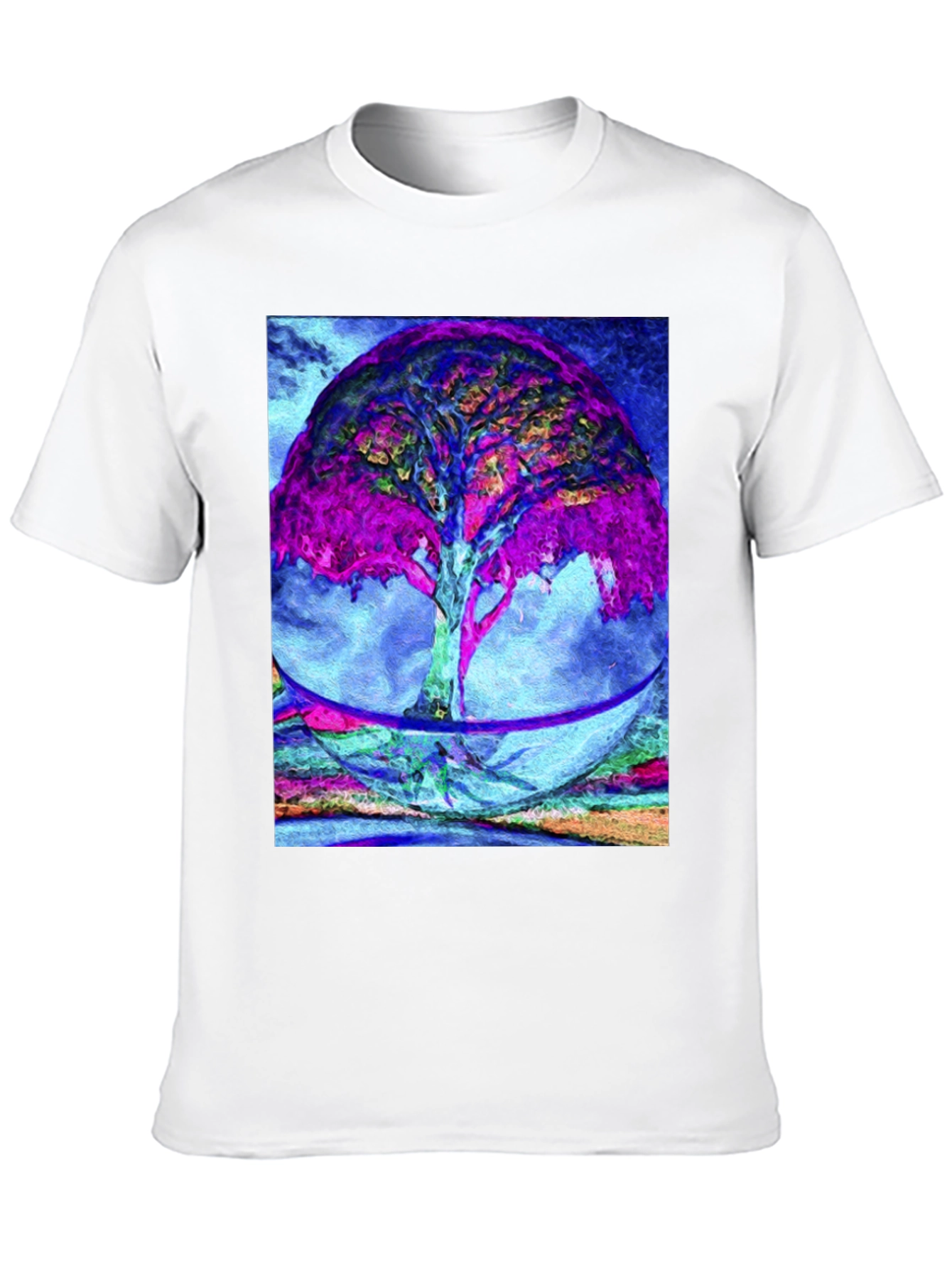 Abstract Tree Graphic Tee