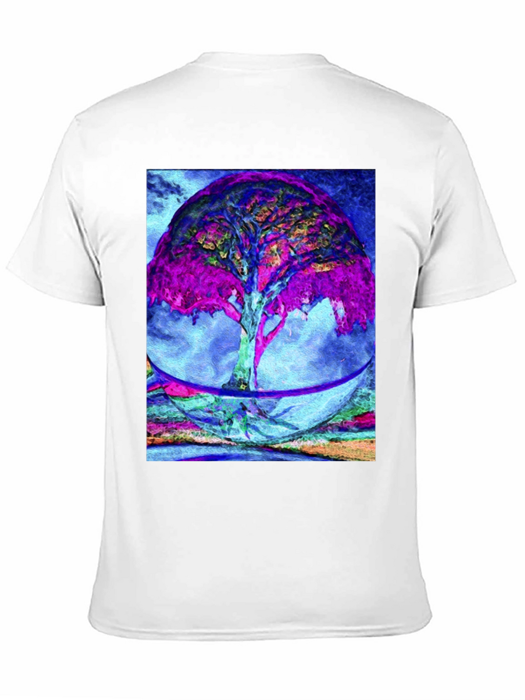 Abstract Tree Graphic Tee
