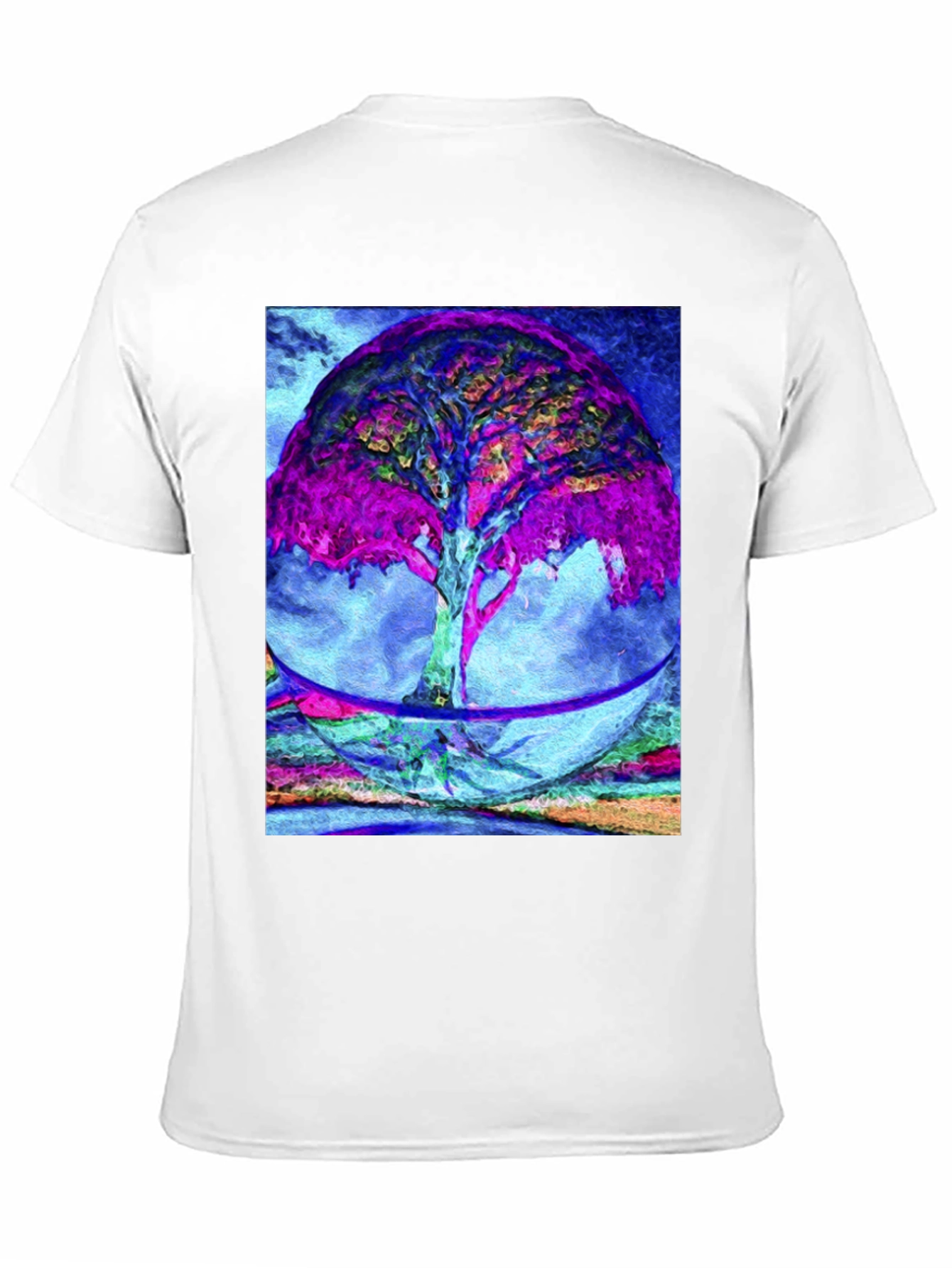 Abstract Tree Graphic Tee