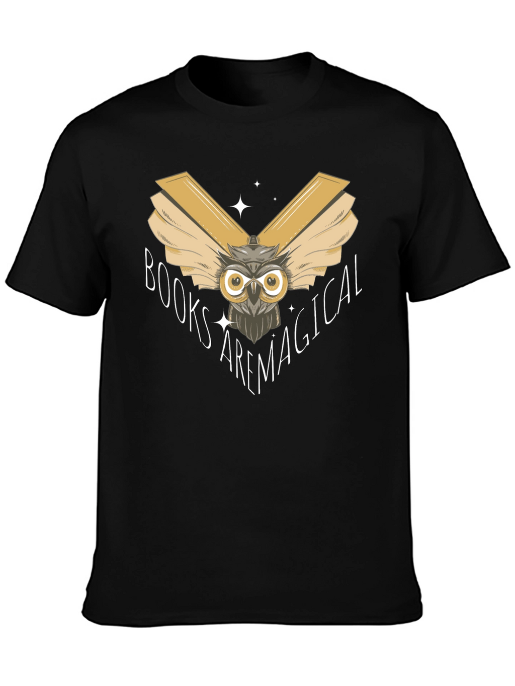 Books Are Magical Owl T-Shirt