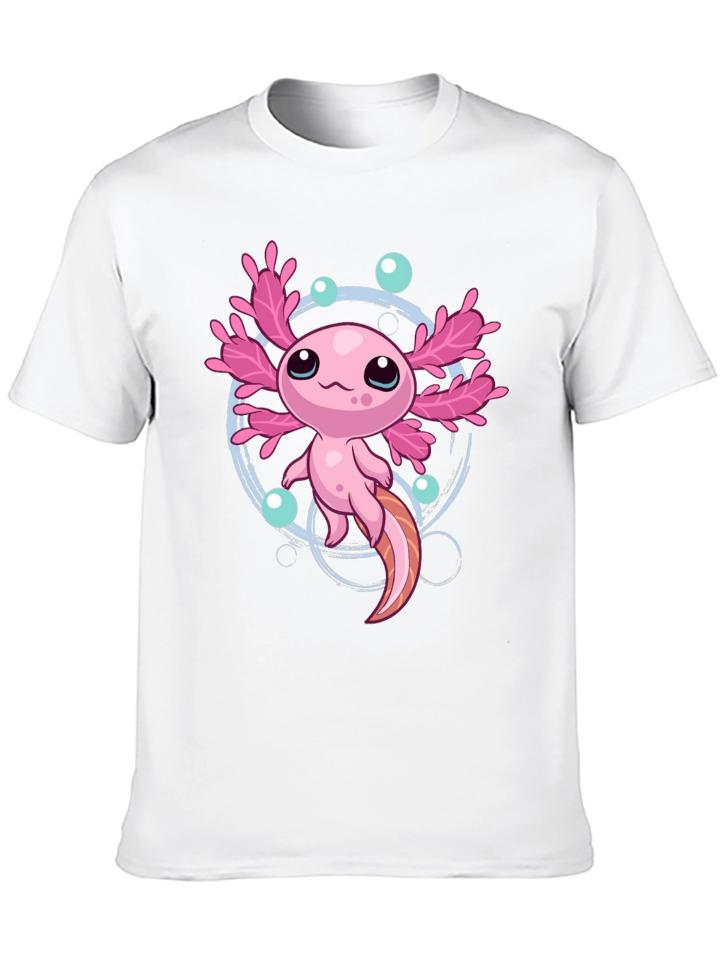 Cute Axolotl Graphic T-Shirt