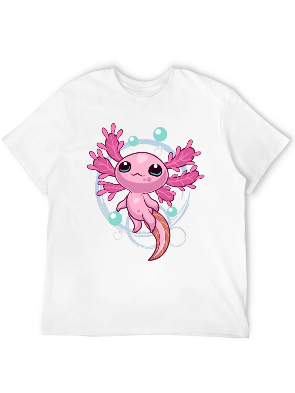 Cute Axolotl Graphic T-Shirt