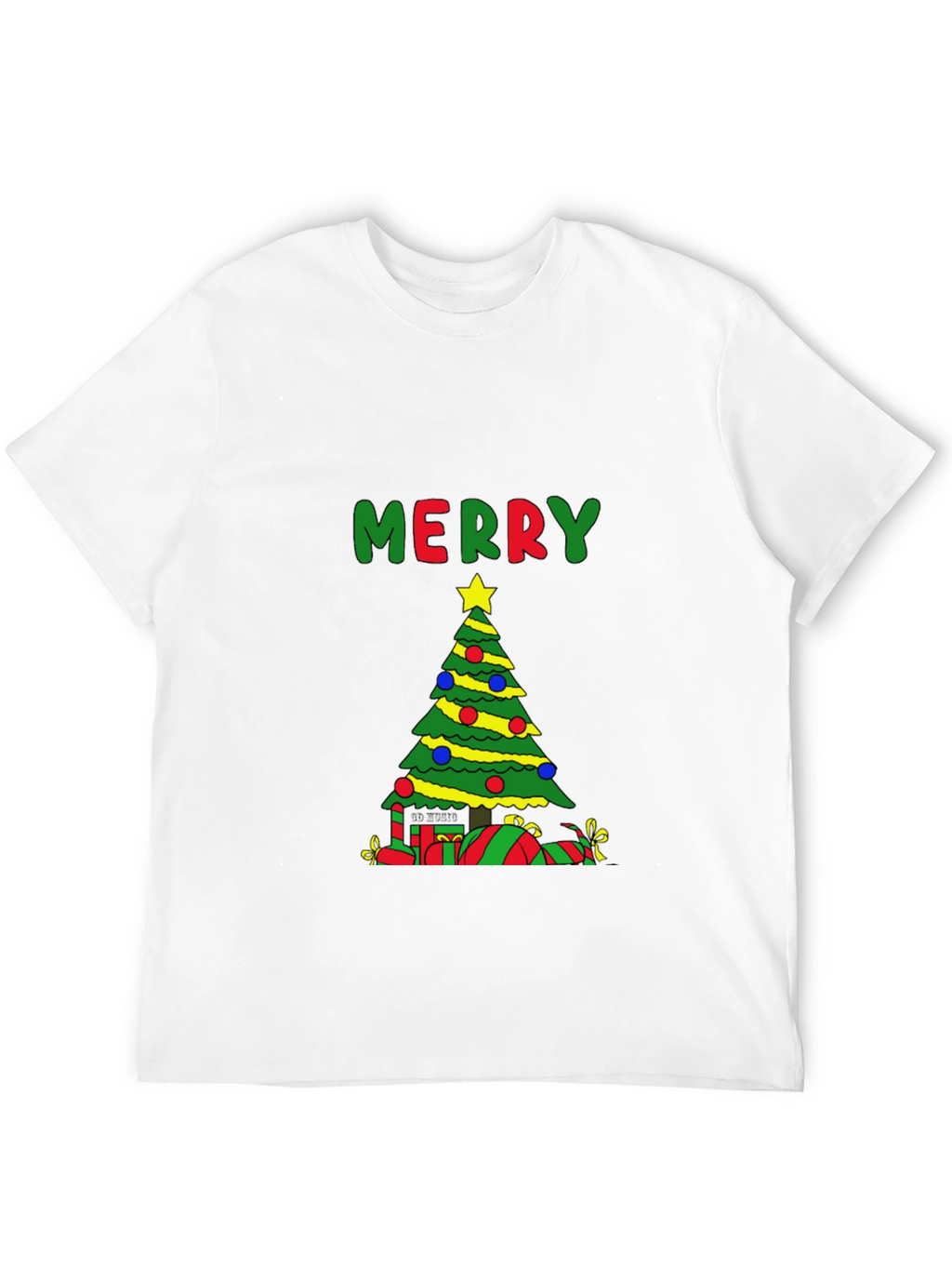 Merry Christmas Tree Holiday T-Shirt
