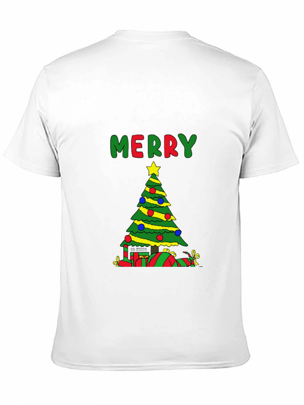 Merry Christmas Tree Holiday T-Shirt