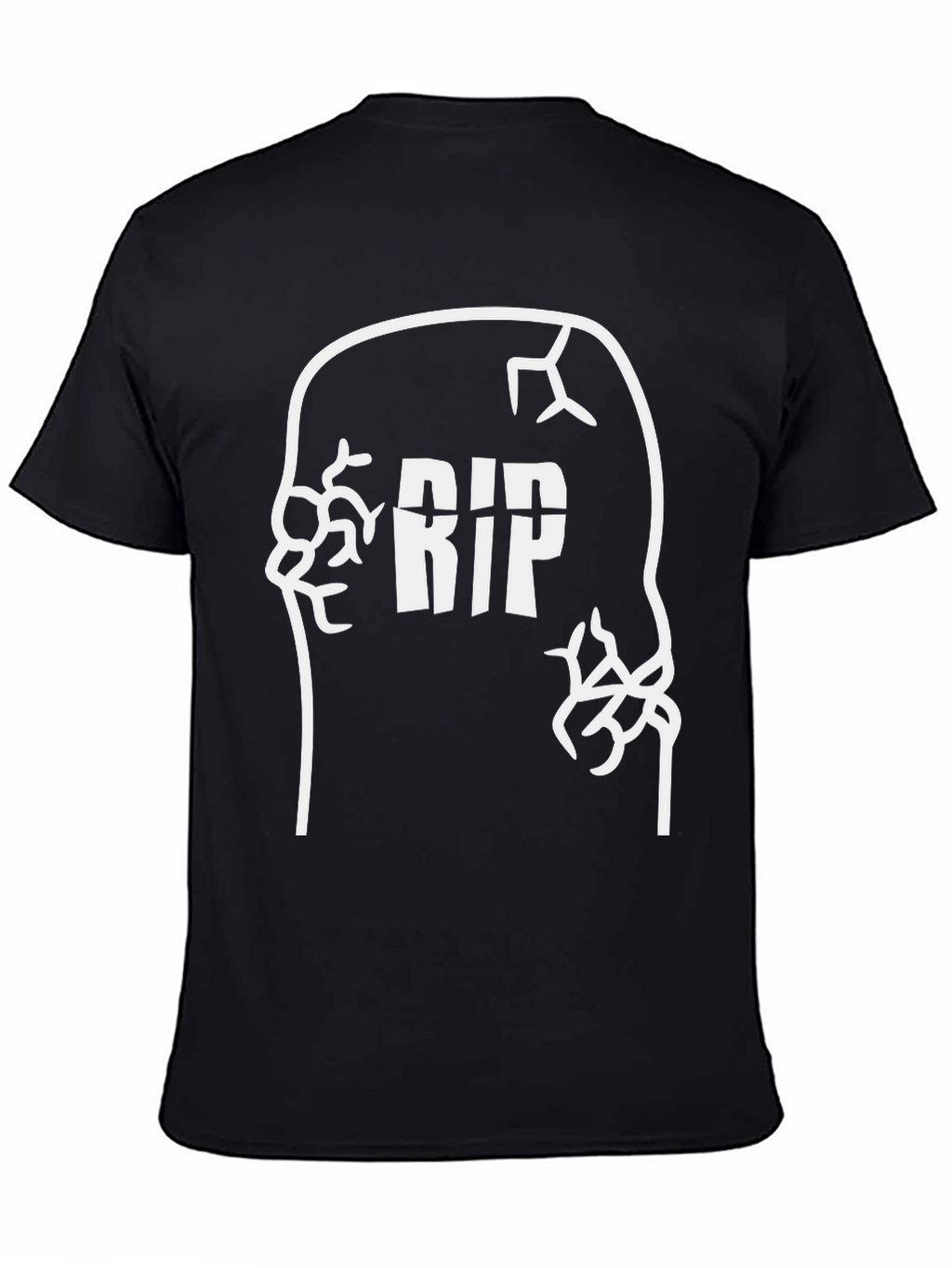 RIP Tombstone Graphic Tee - Spooky Halloween Shirt