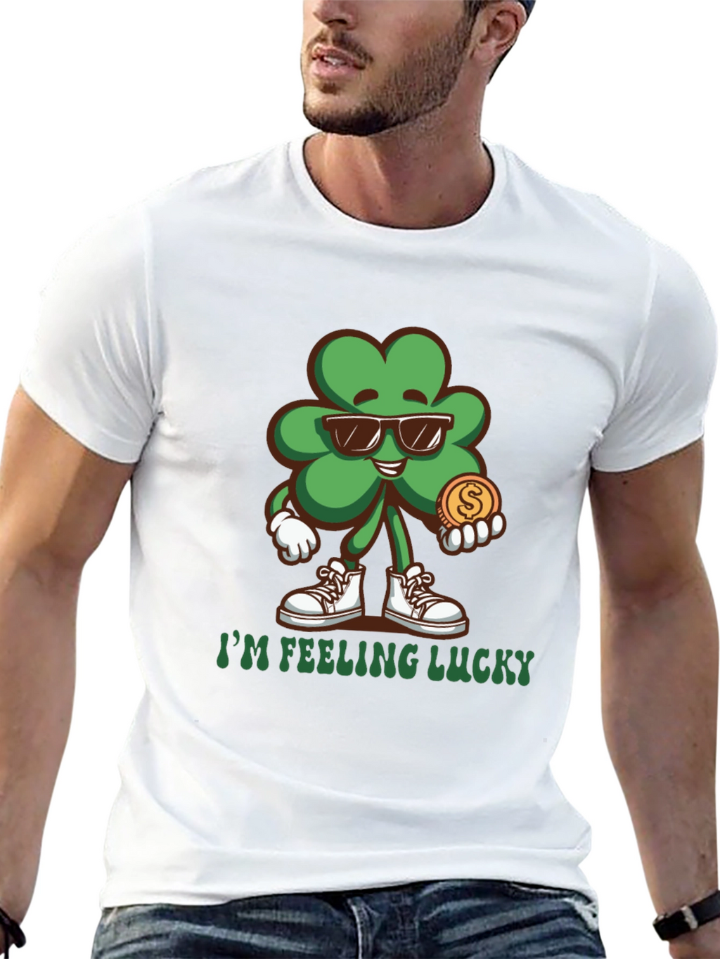 Lucky Clover Graphic Tee - St. Patricks Day