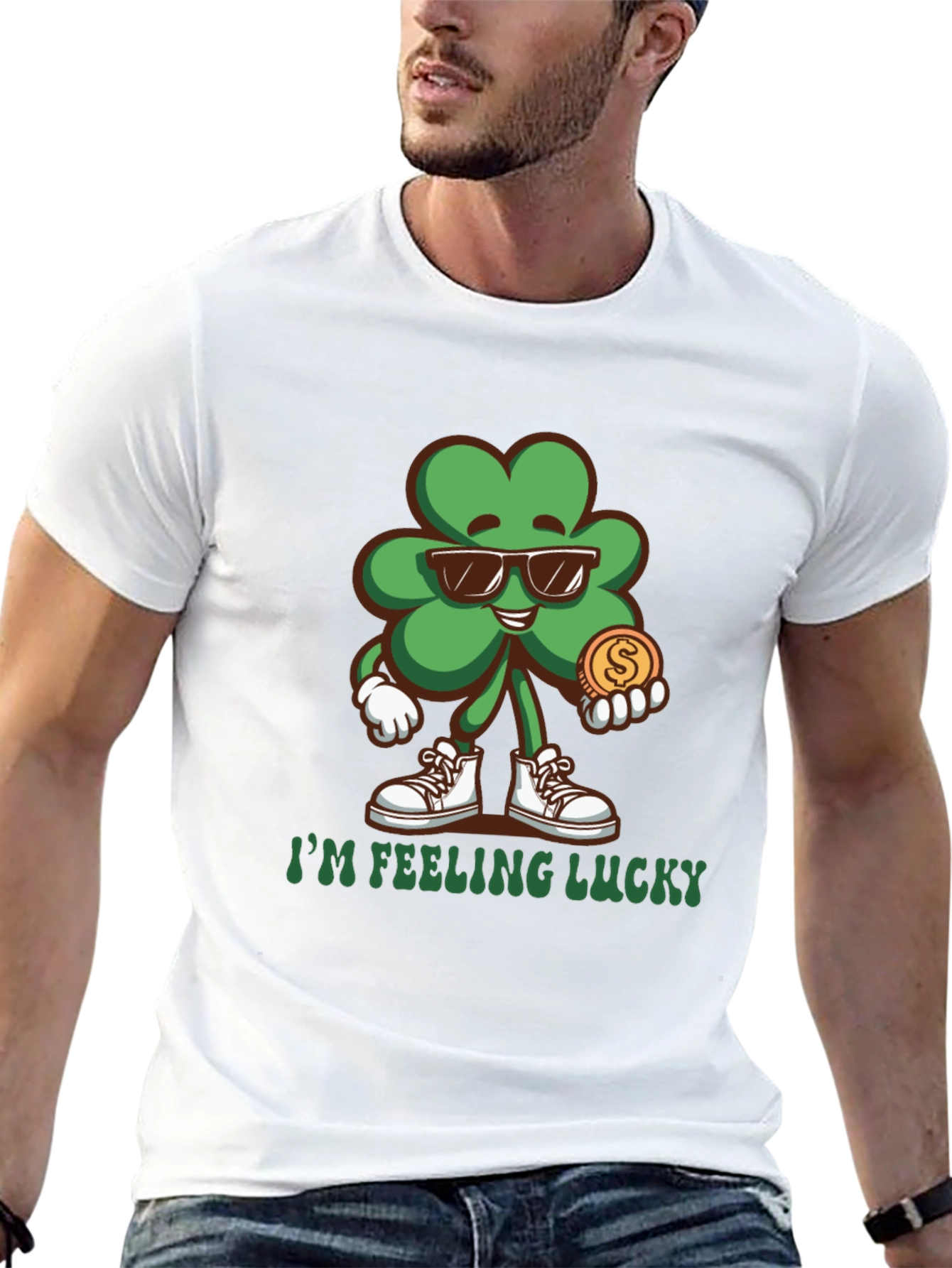 Lucky Clover Graphic Tee - St. Patricks Day