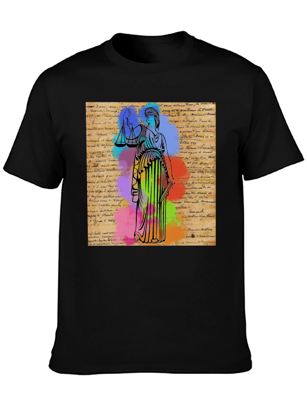 Scales of Justice Graphic T-Shirt
