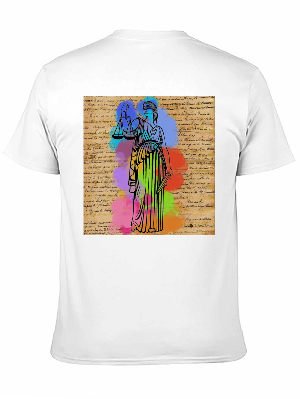 Scales of Justice Graphic T-Shirt
