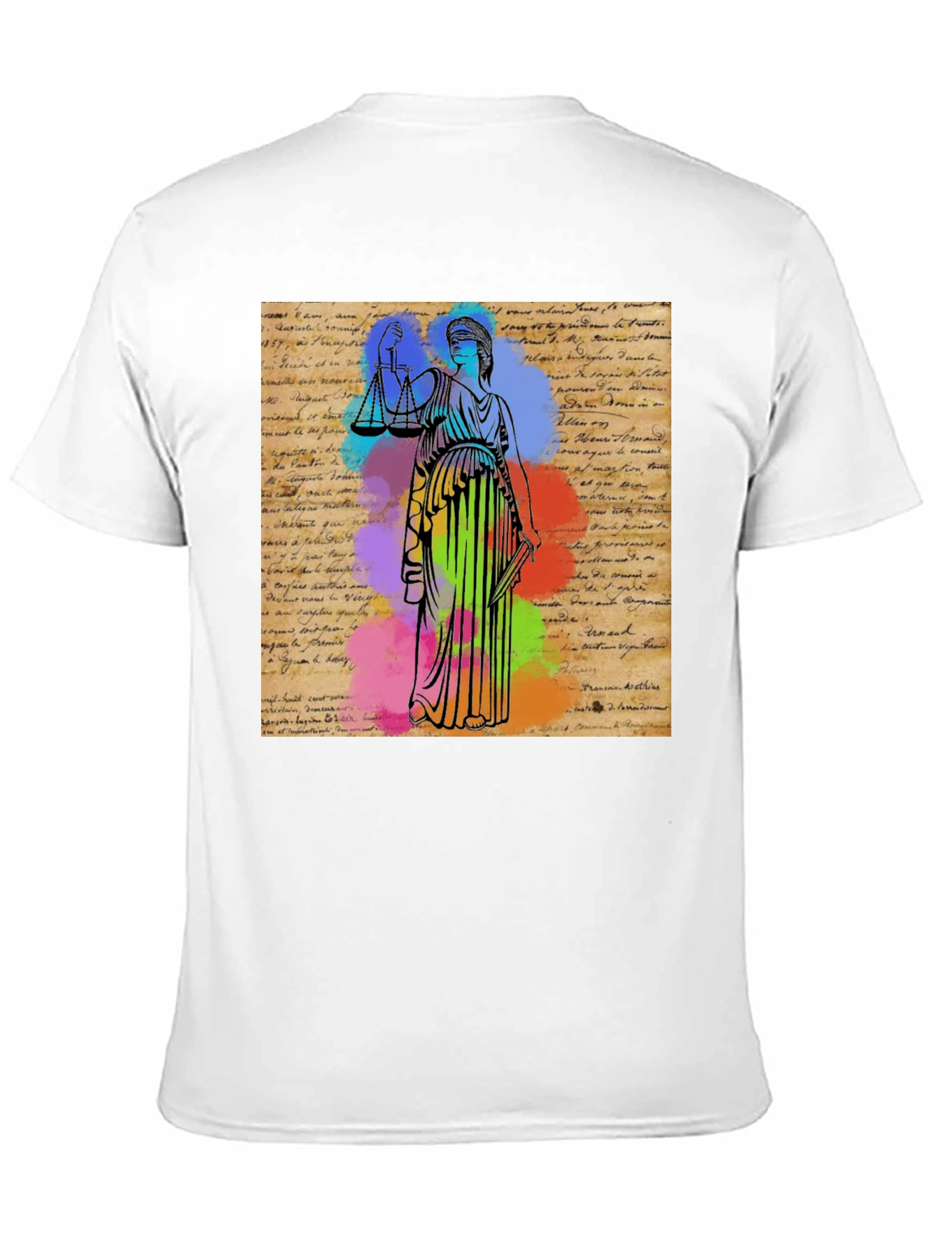 Scales of Justice Graphic T-Shirt