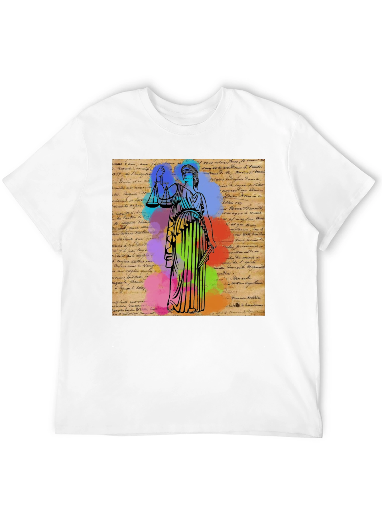 Scales of Justice Graphic T-Shirt