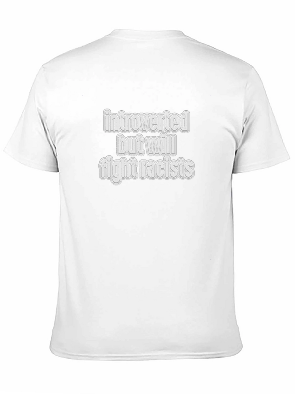 Introverted Anti-Racist Graphic Tee