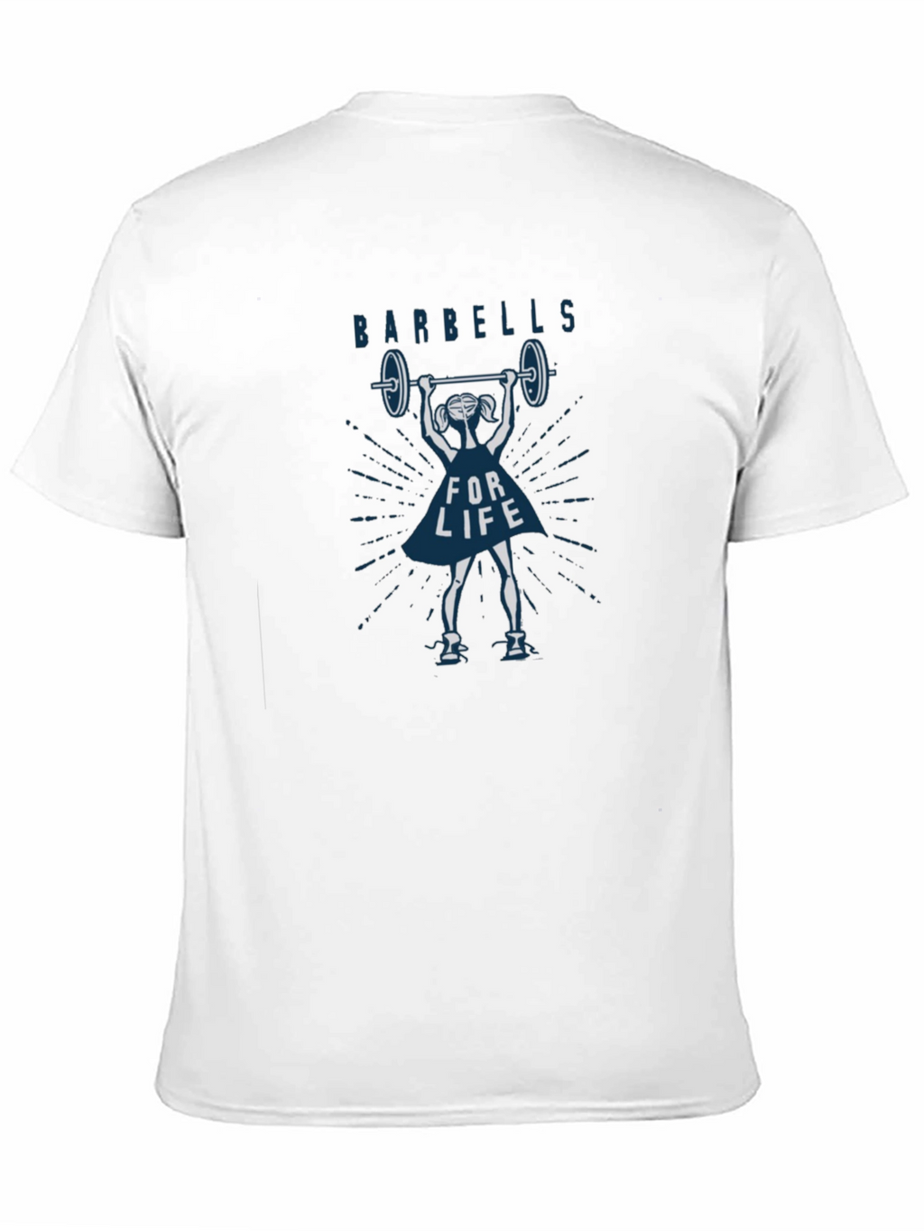 Barbells For Life Graphic Tee - Black
