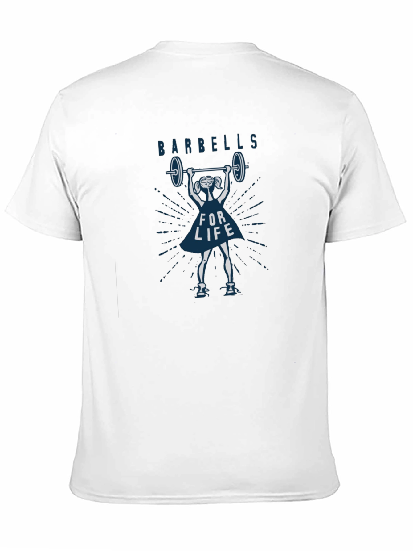 Barbells For Life Graphic Tee - Black