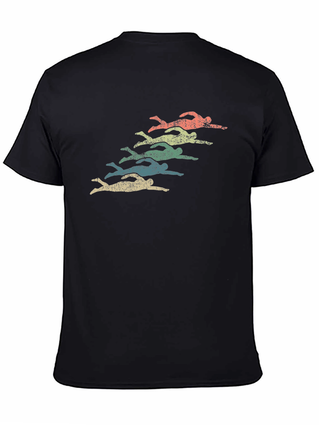 Retro Swimmer Graphic Tee