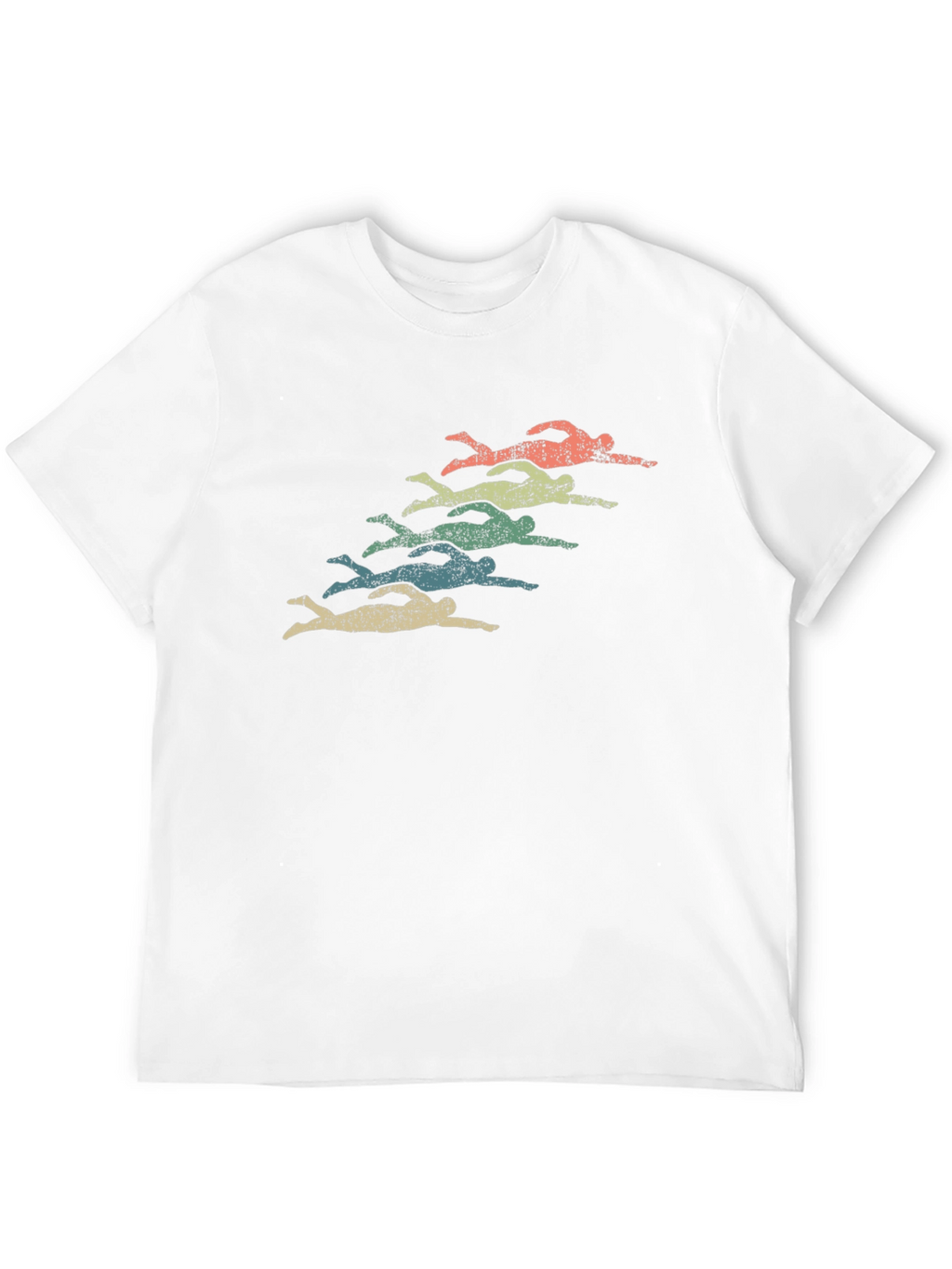 Retro Swimmer Graphic Tee