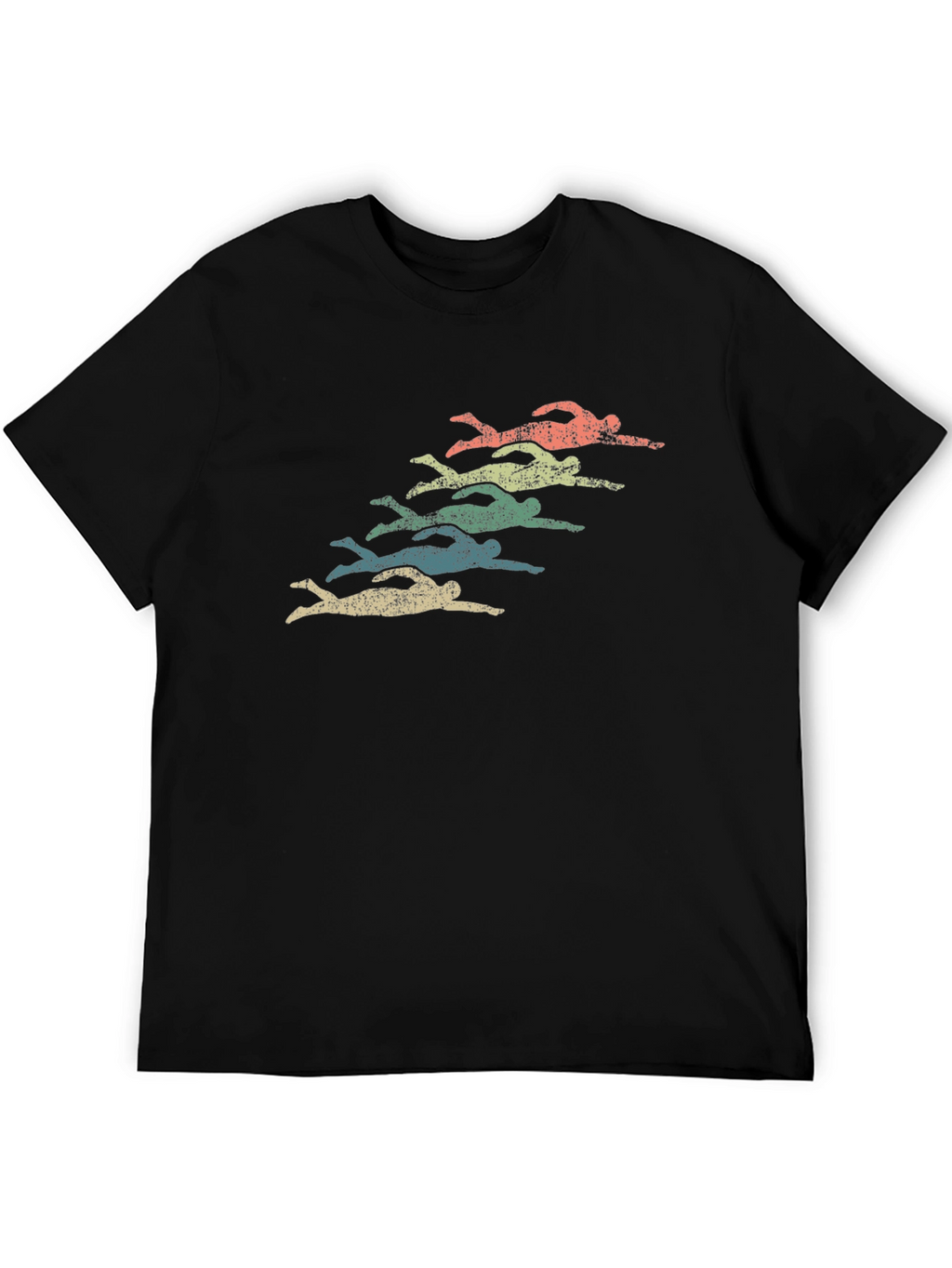 Retro Swimmer Graphic Tee