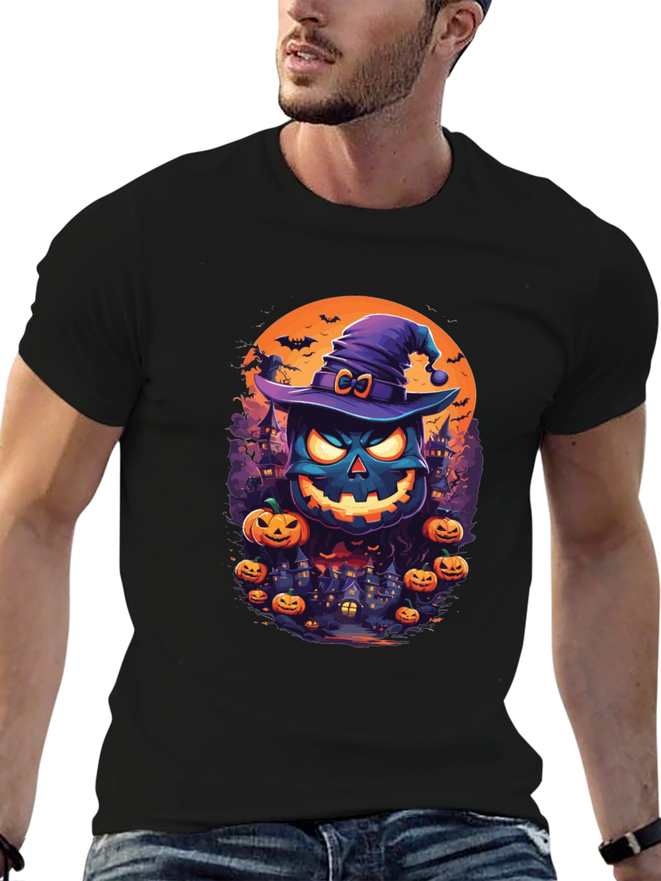Halloween Character Graphic Tee