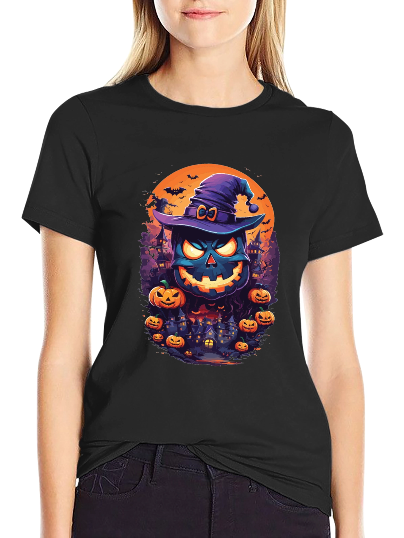 Halloween Character Graphic Tee