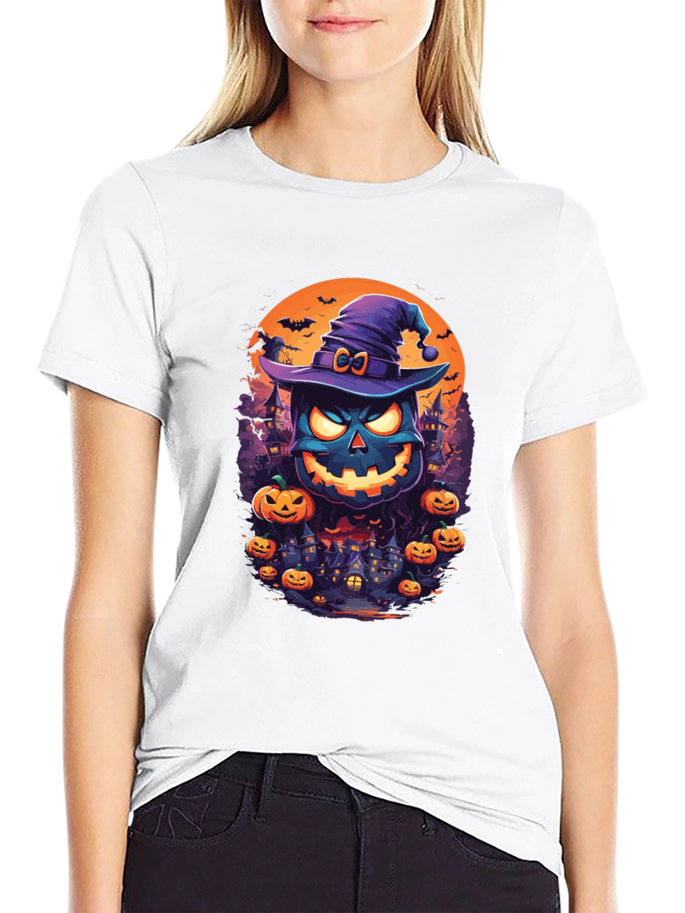 Halloween Character Graphic Tee