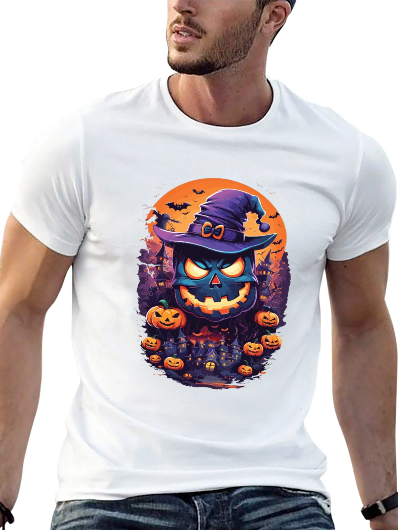 Halloween Character Graphic Tee