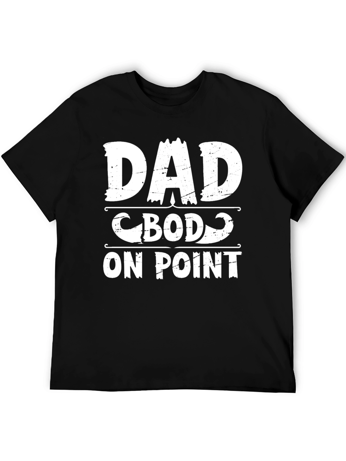 Dad Bod On Point Funny Graphic T-Shirt