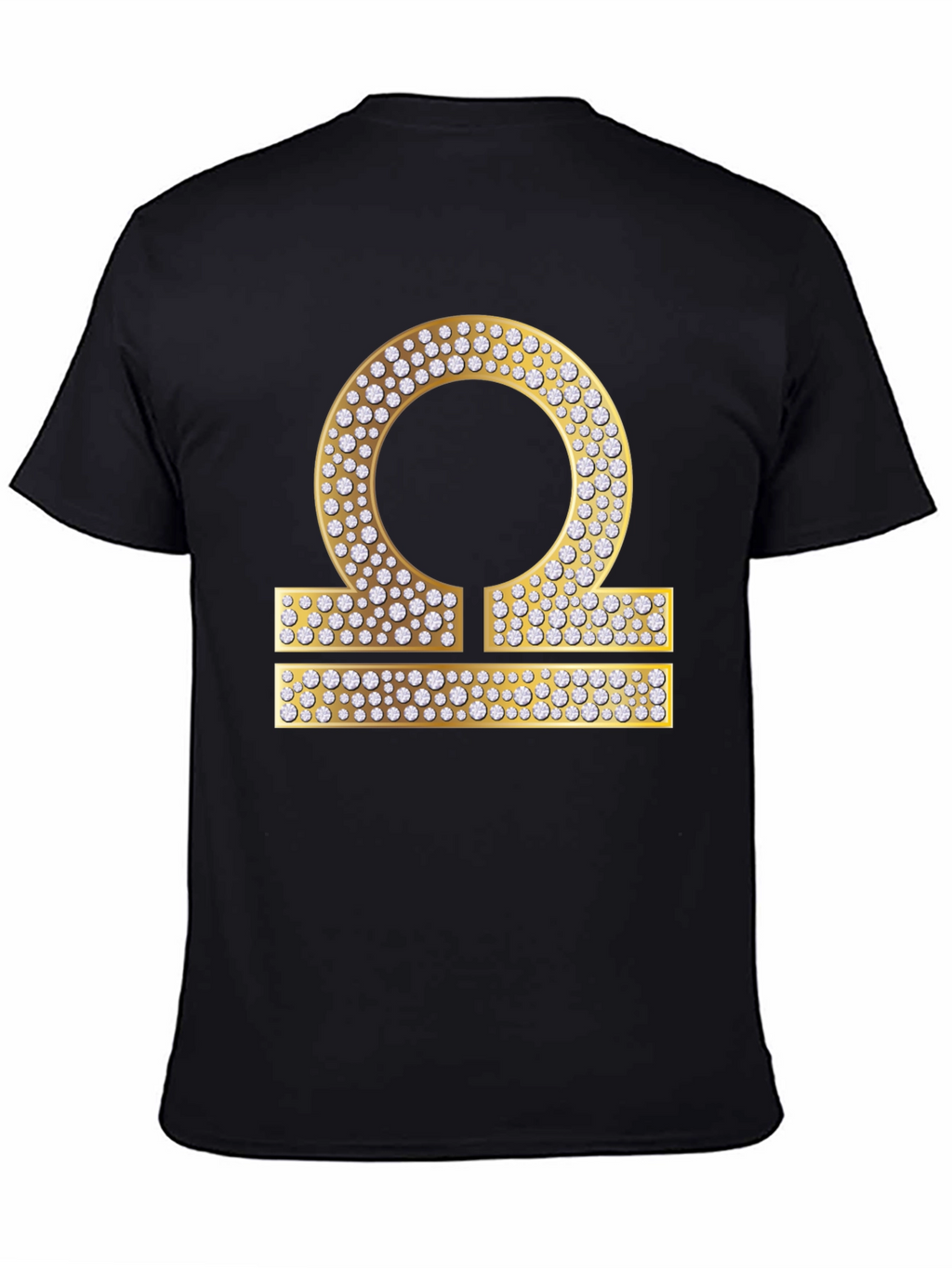 Libra Zodiac Diamond Graphic Tee