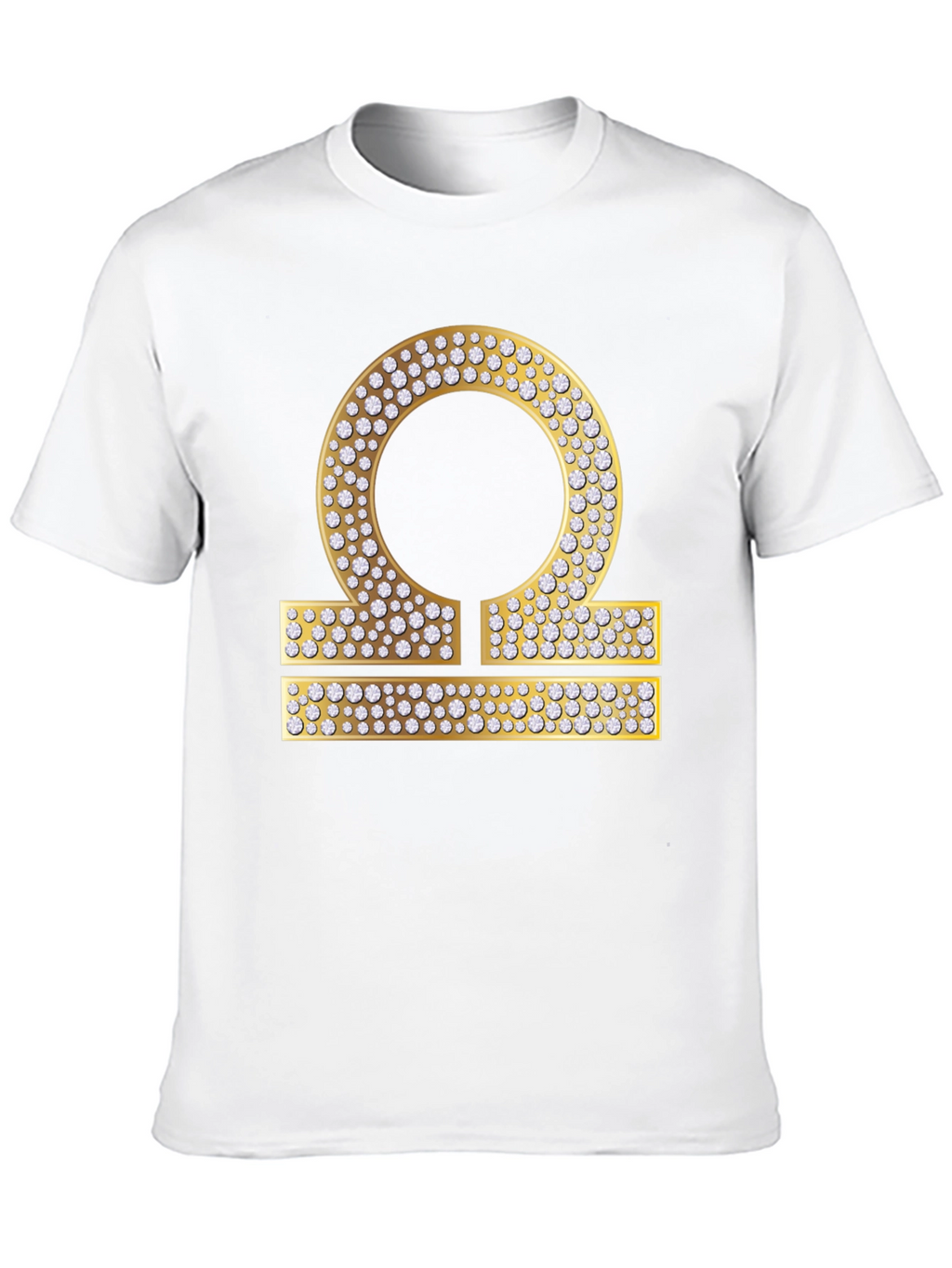 Libra Zodiac Diamond Graphic Tee