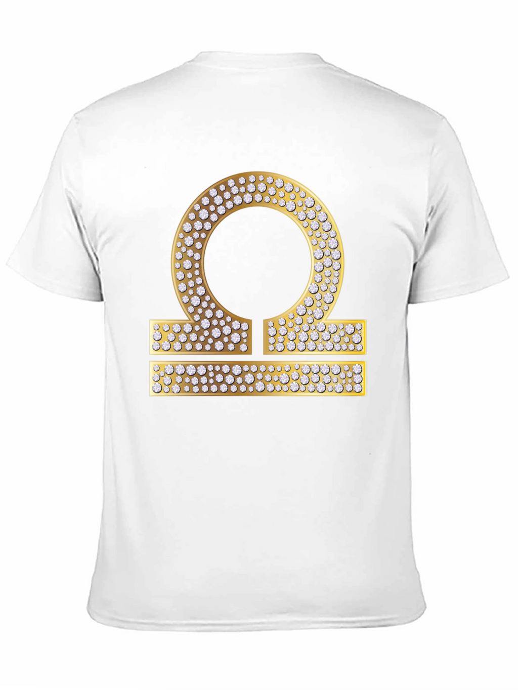 Libra Zodiac Diamond Graphic Tee