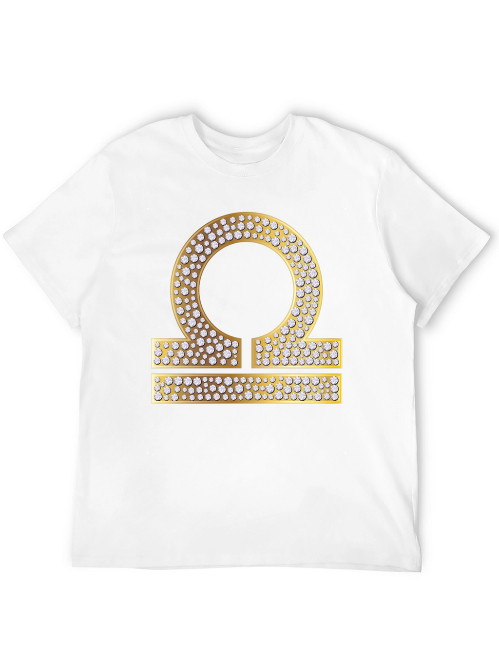 Libra Zodiac Diamond Graphic Tee