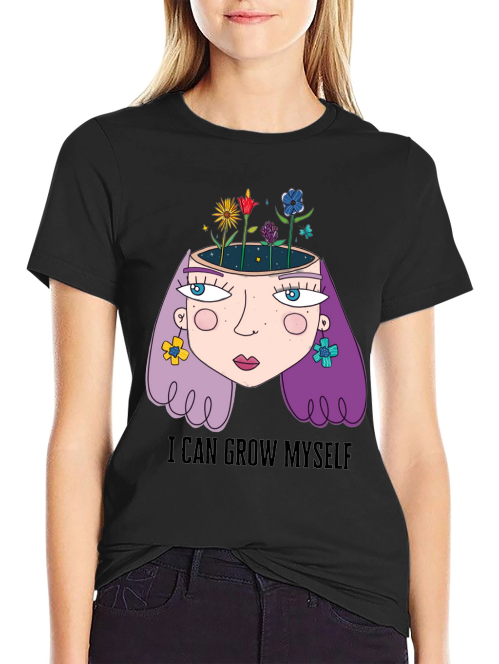 I Can Grow Myself Graphic Tee