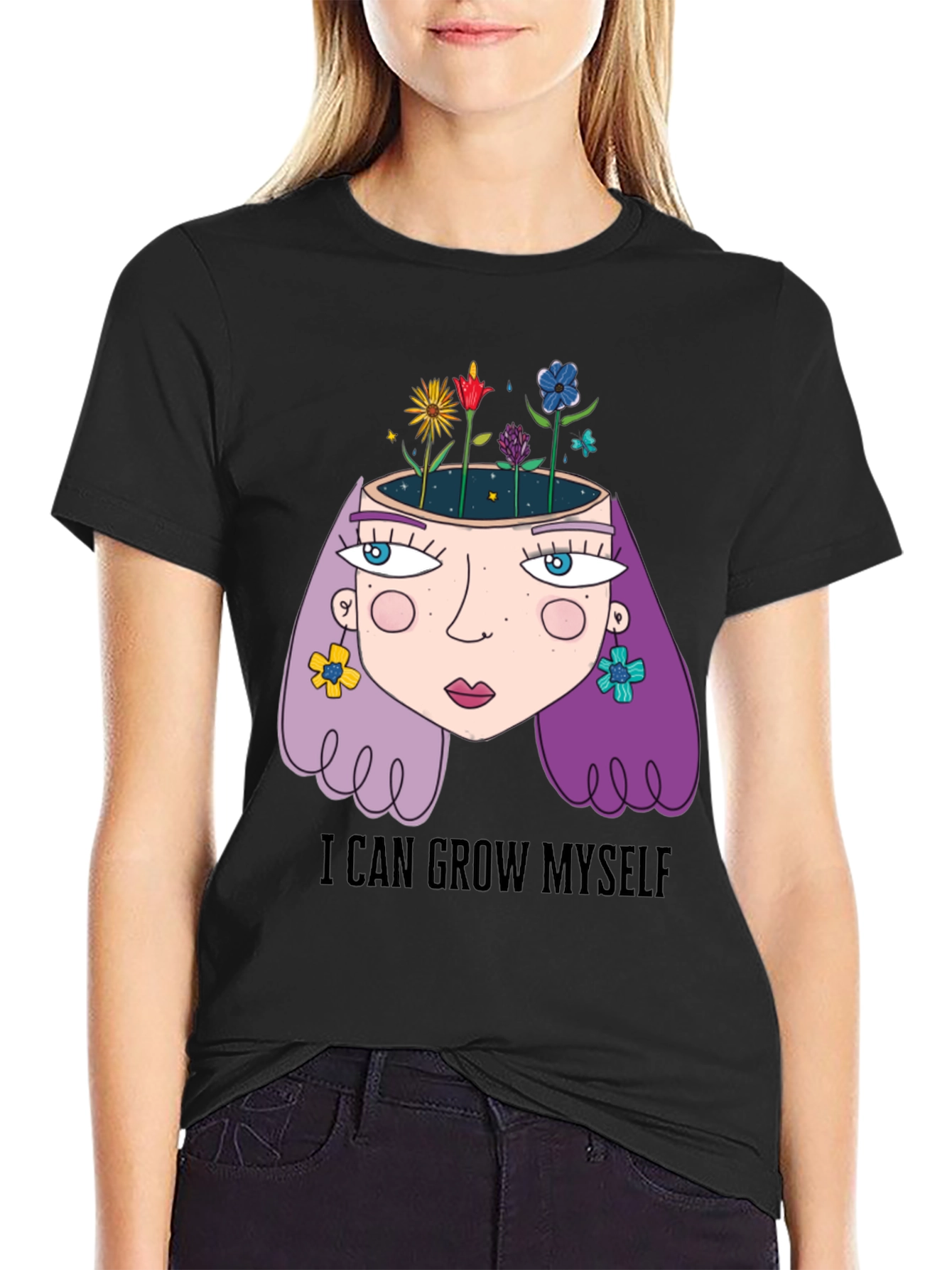 I Can Grow Myself Graphic Tee