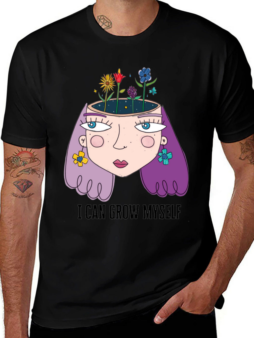 I Can Grow Myself Graphic Tee