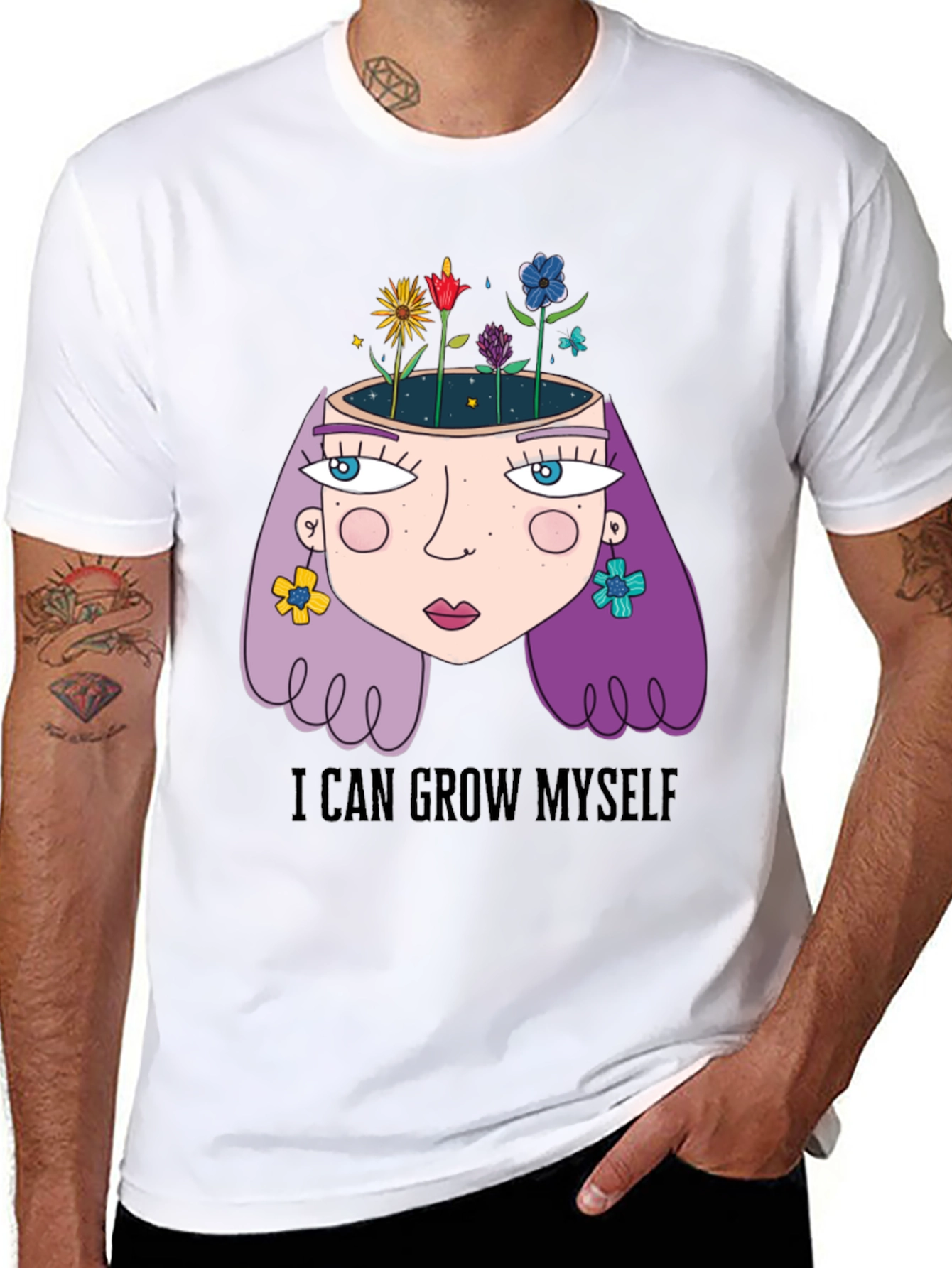 I Can Grow Myself Graphic Tee