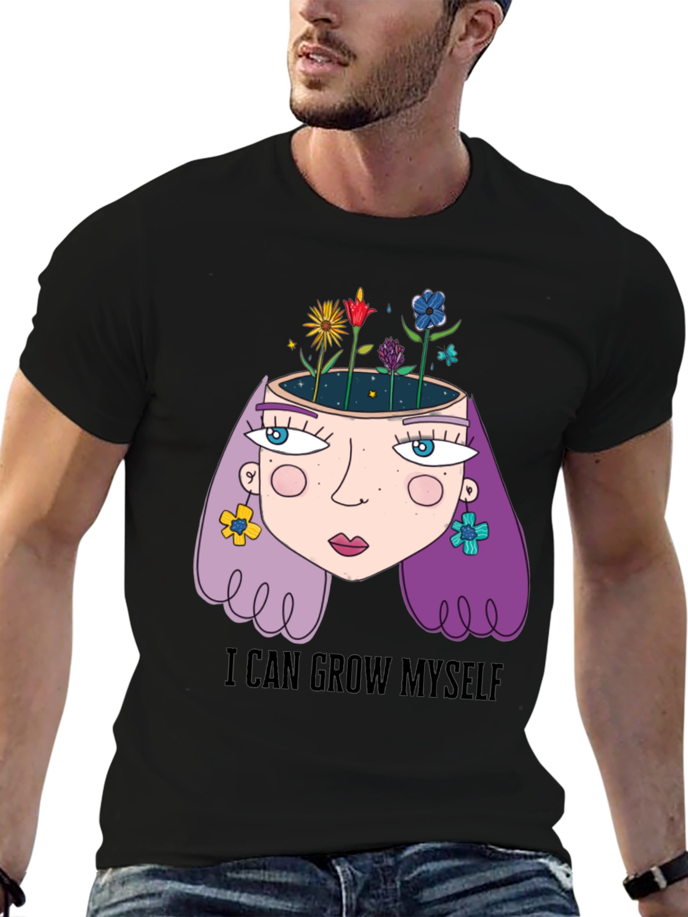 I Can Grow Myself Graphic Tee