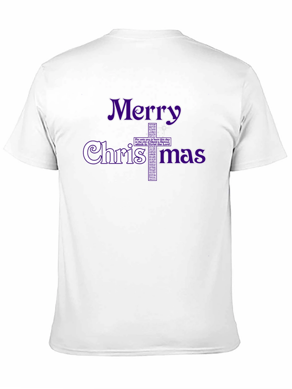Religious Merry Christmas T-Shirt - Christian Holiday Tee